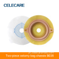 Bolsa de colostomia de 2 peças Chassi Drenable Ostomy Pouch